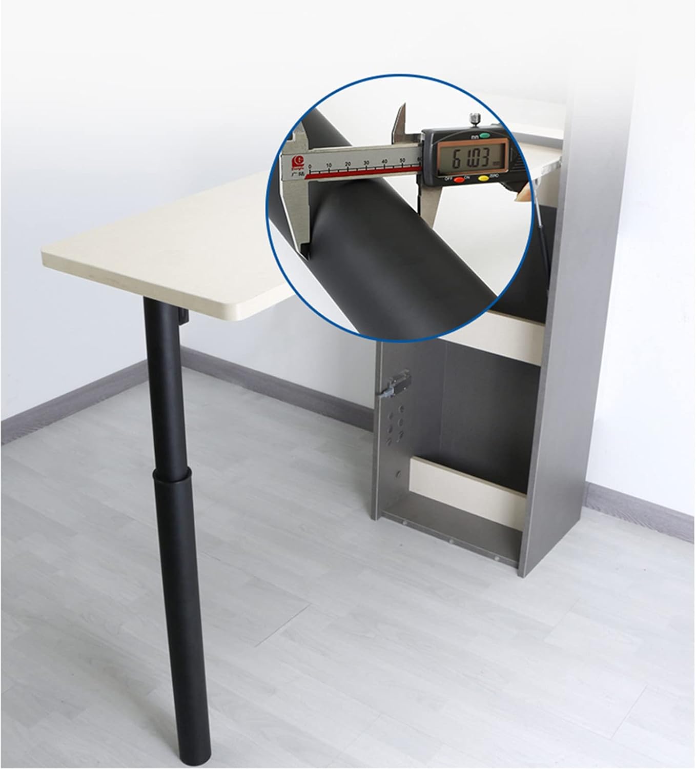 Furniture Legs Table Legs Height Adjustable Kitchen Worktop Desk Breakfast Table Polished Chrome Cabinet Armchair Dresser TV Sofa Bed Bathroom Sideboards