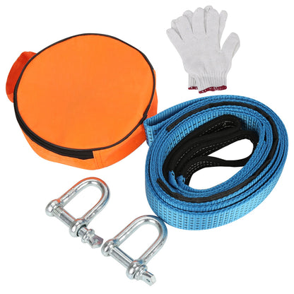Tow rope emergency tow strap 5 cm x 5 m